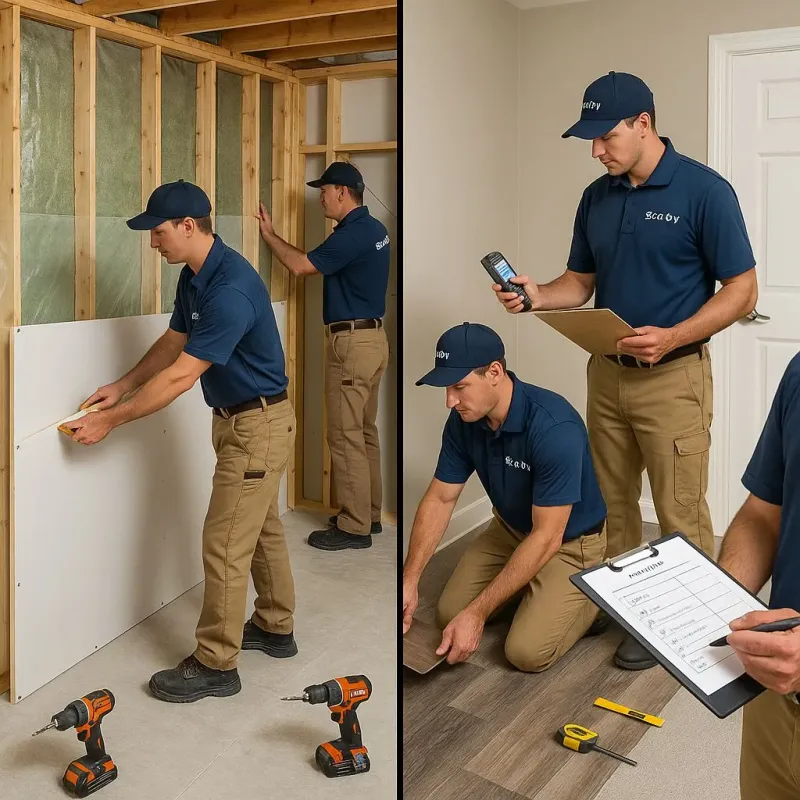 Repairs and Reconstruction process in Homer, NY